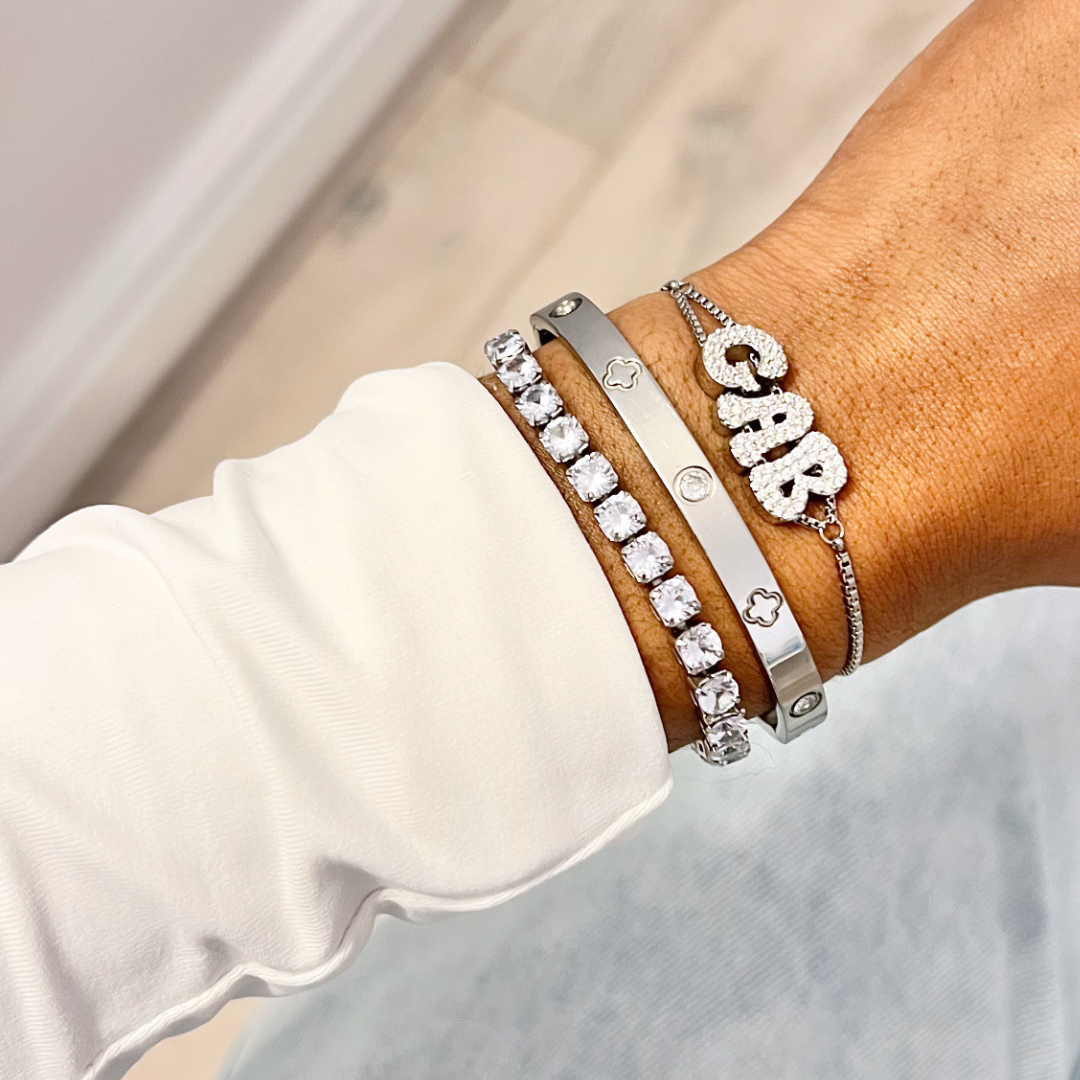 Groovy Name Bracelet
