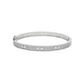 Iced evil eye bangle