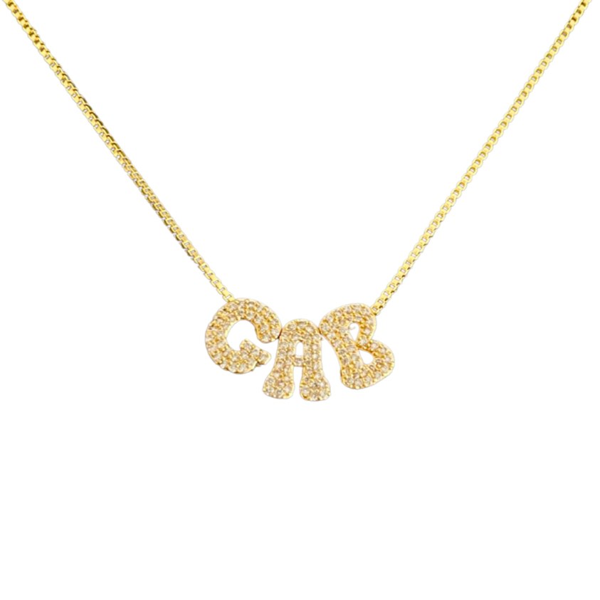 Groovy Name Necklace