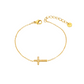 Icy Cross Bracelet