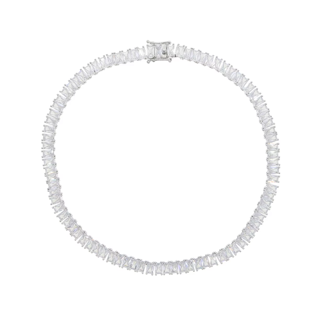 Bri Baguette Tennis Chain
