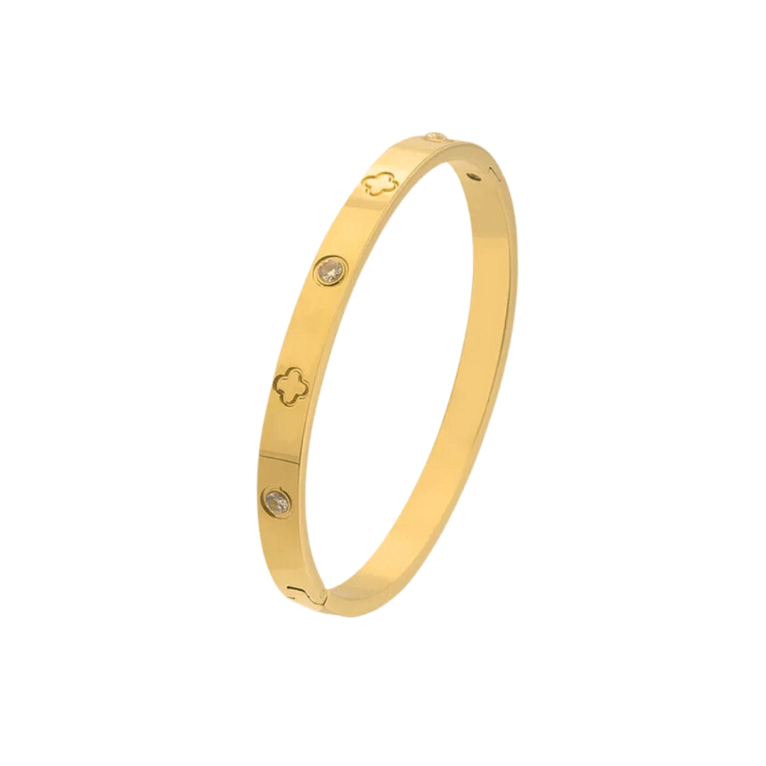 Clover bangle discount