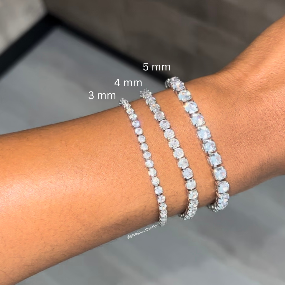 Tami Silver Tami Tennis Bracelet sterling silver – GR’s Bijou Collection