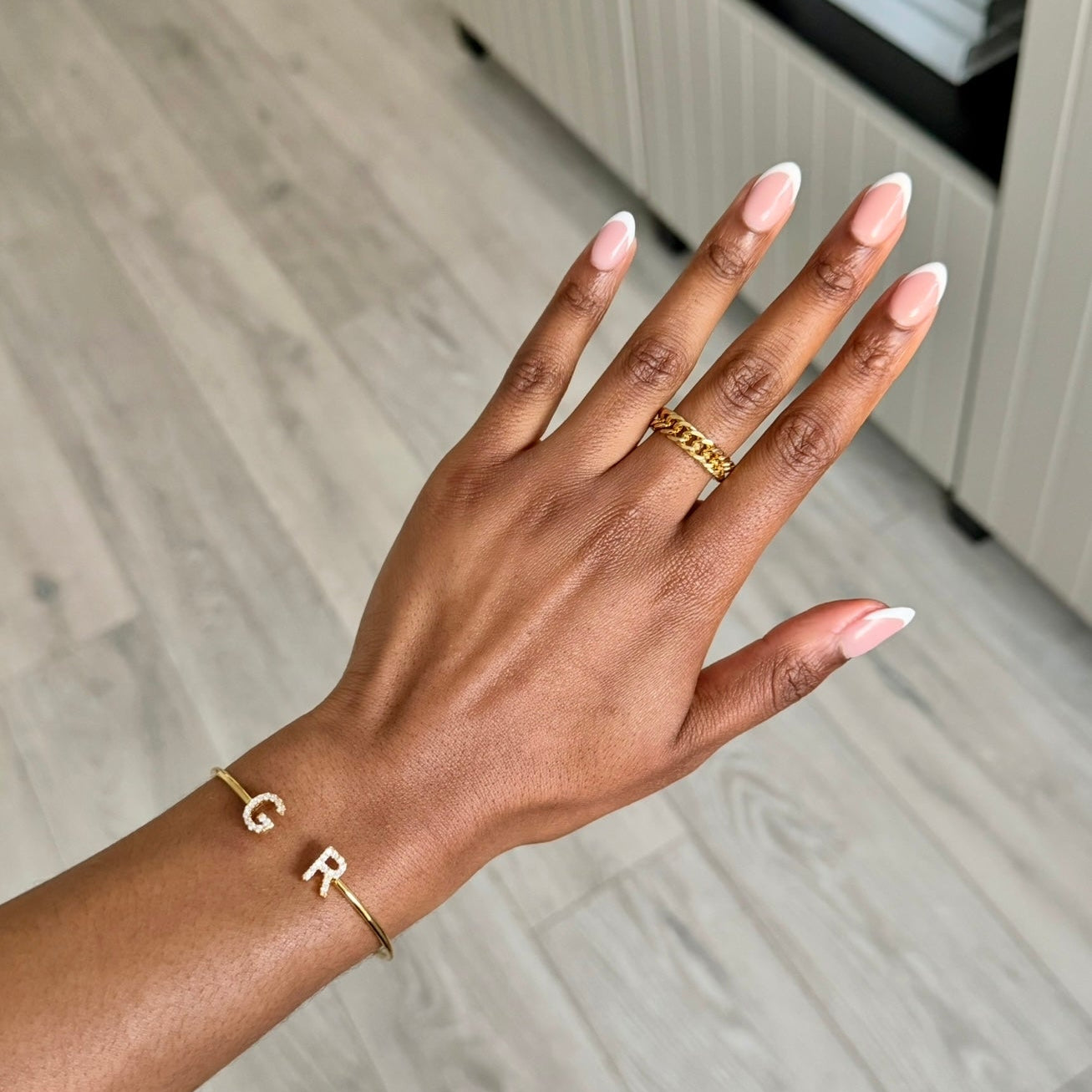 Luxe Letter Bangle