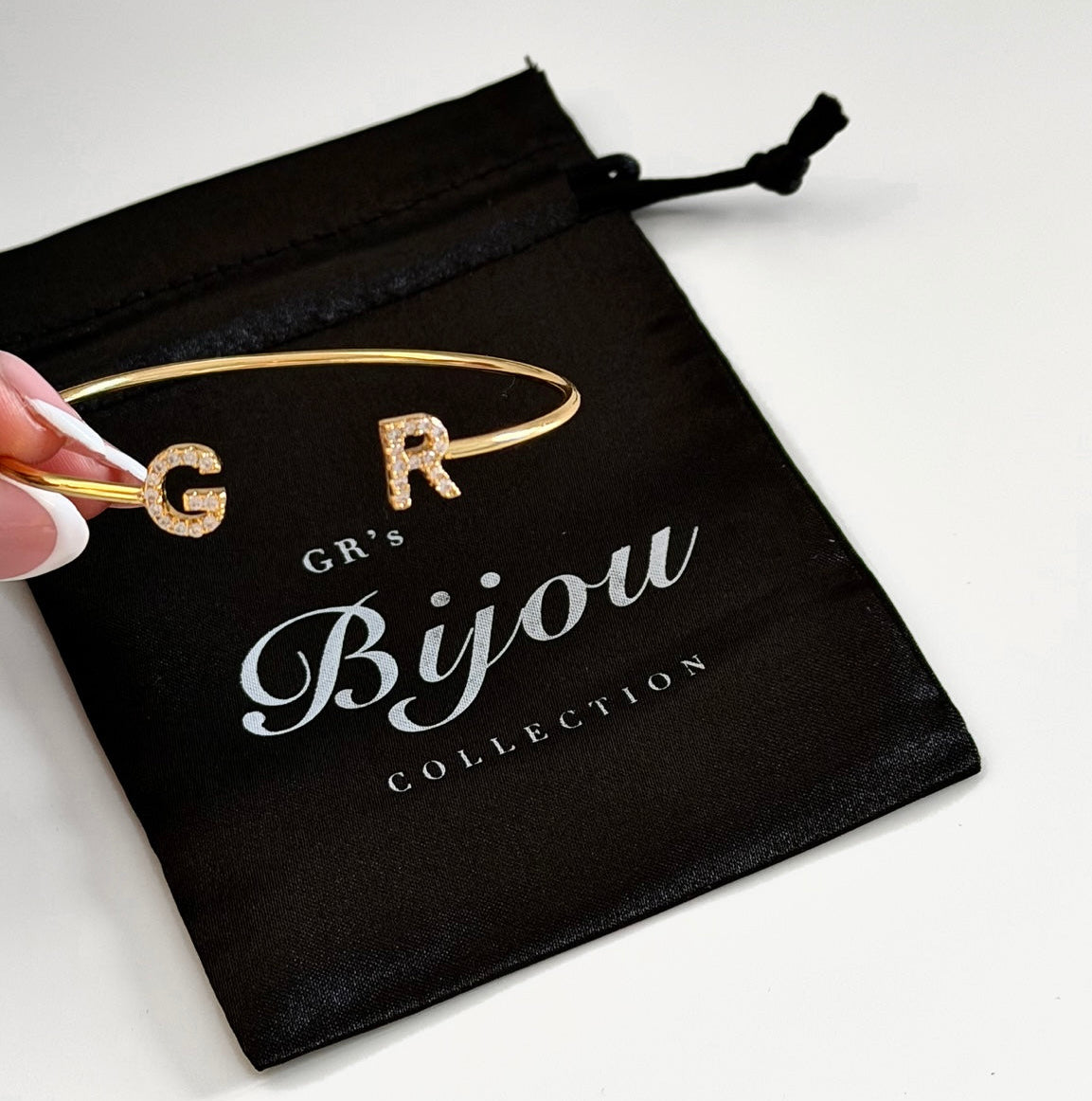 Luxe Letter Bangle