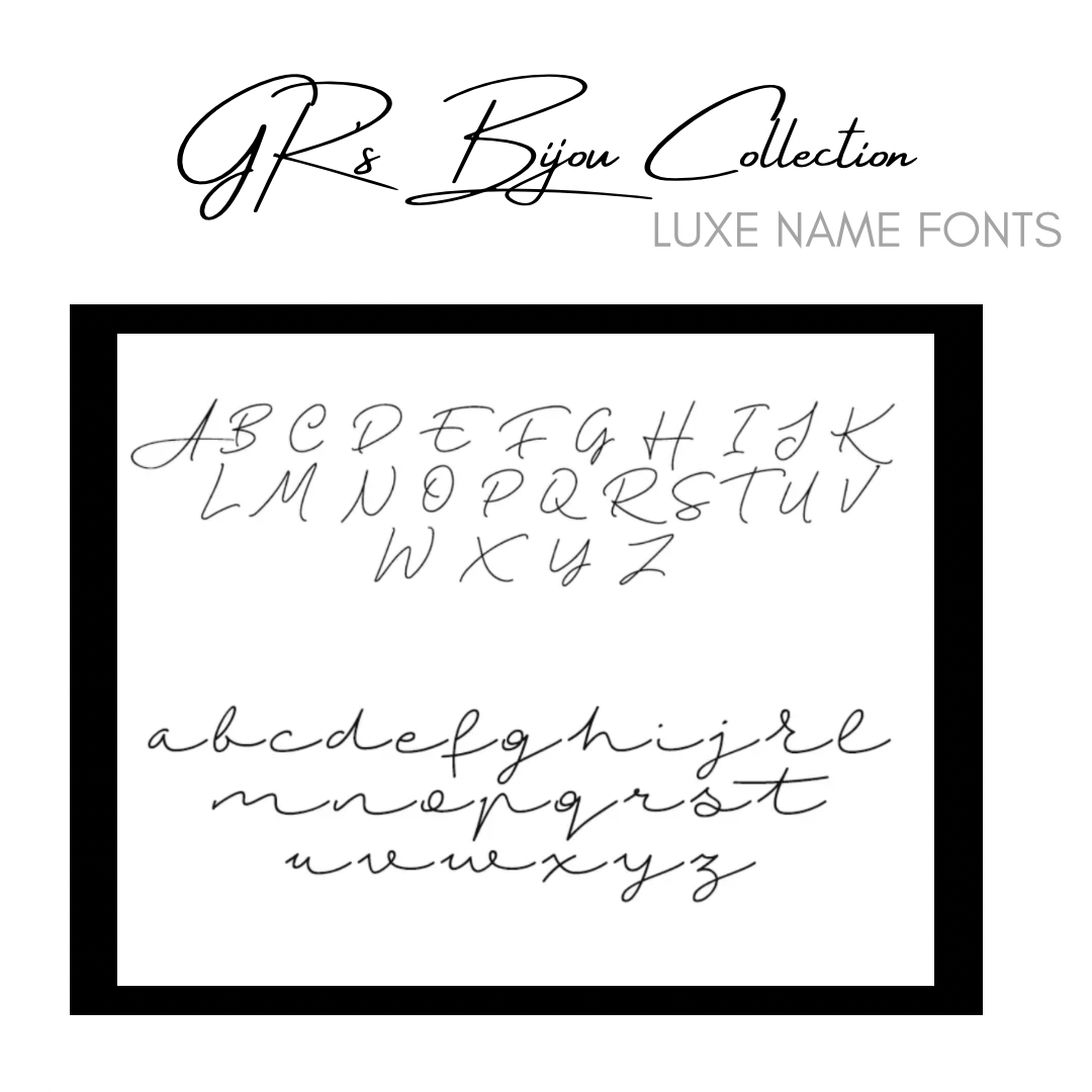 Luxe Name Necklace