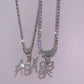 Icy Font Necklace