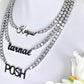 Tennis Custom Necklace