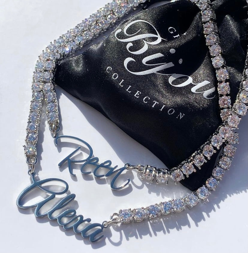 Tennis Custom Necklace