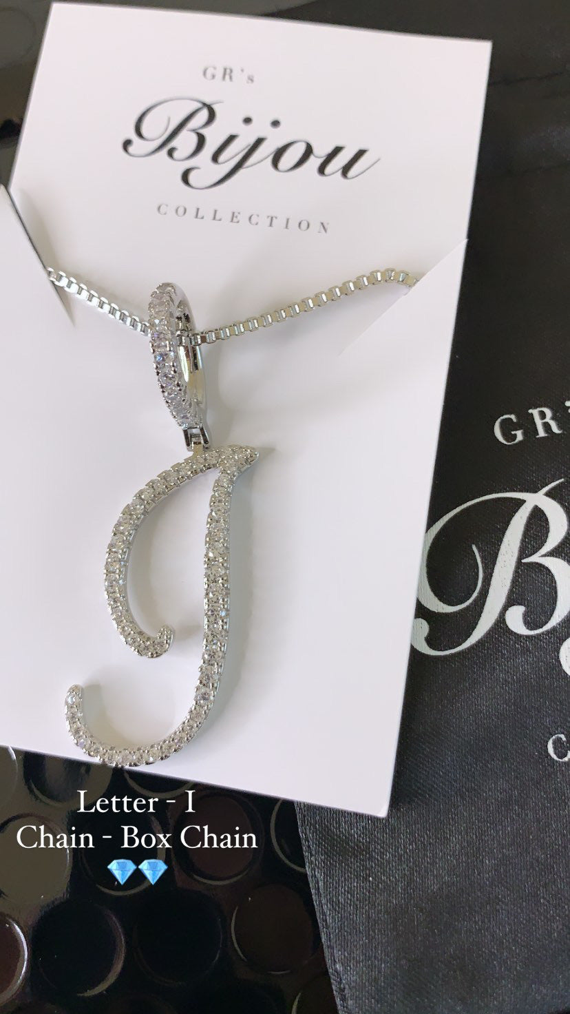 Cursive Initial Necklace