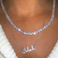 Crystal Name Necklace