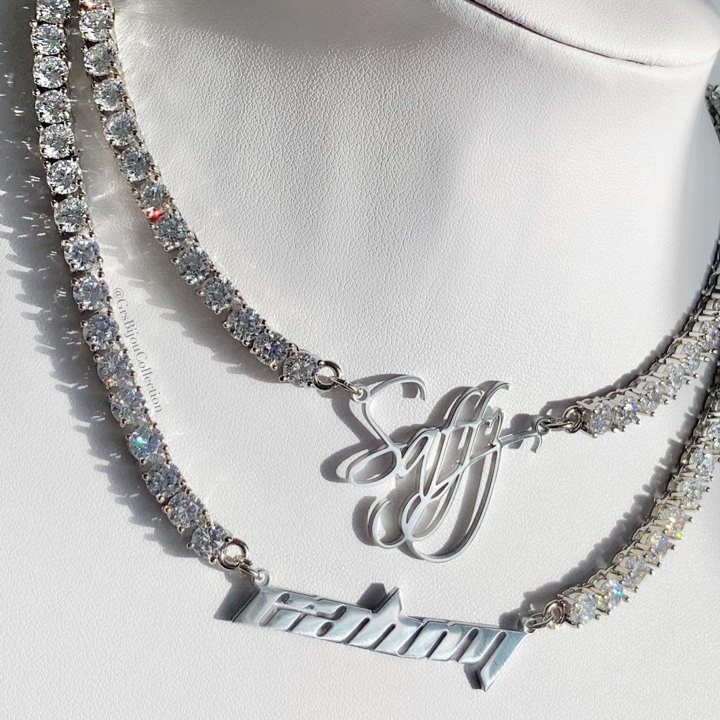 Tennis Custom Necklace