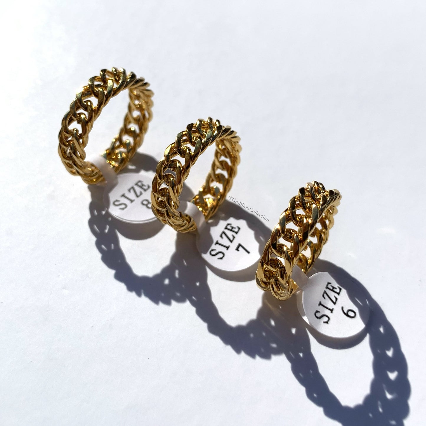 Cuban Link Ring